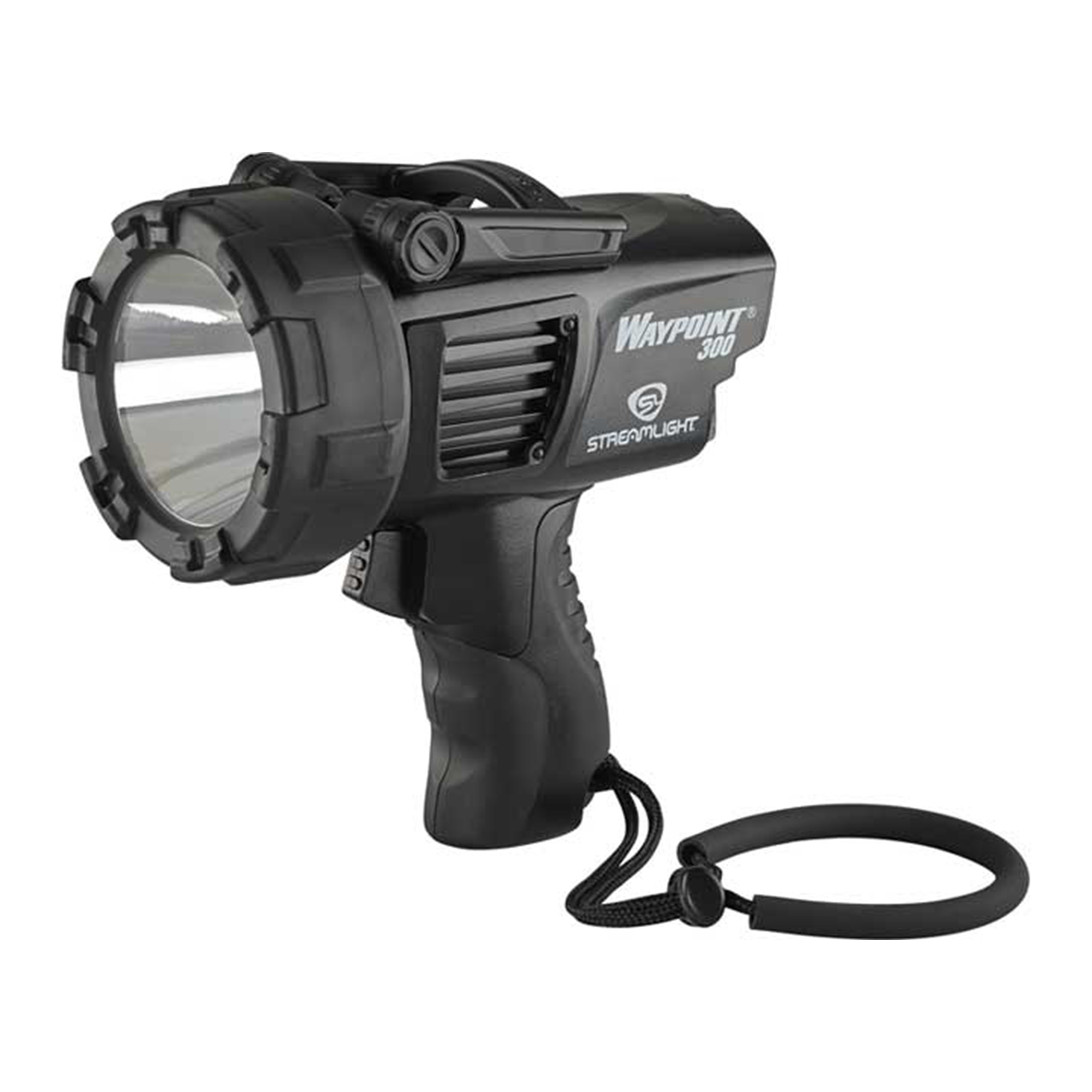Streamlight Waypoint 300 Rechargeable Spotlight — 1000 Lumens, 1039m Beam, Floating, IPX8 Waterproof, Black, Model# SLI44911